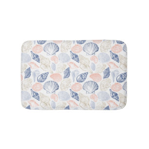 Schöne Muscheln Badematte