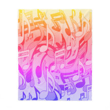 Schöne Musik Fröhliche Farben Lebendige Noten