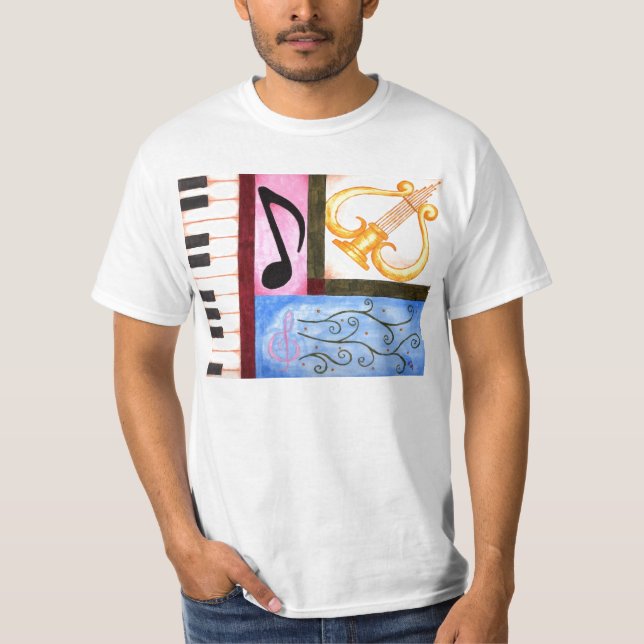 Schöne Musik T-Shirt (Vorderseite)
