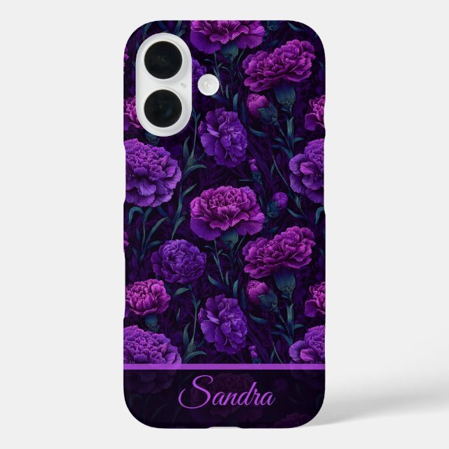 Schöne Mutter Geschenke Nelke Maßgeschneidert Case-Mate iPhone Hülle (Rückseite)