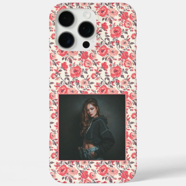 Schöne Mutter Geschenke Rose Blumen Foto  Case-Mate iPhone Hülle (Rückseite)