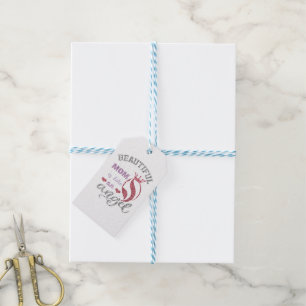 Schöne Mutter ist wie ein Engel Geschenkanhänger
