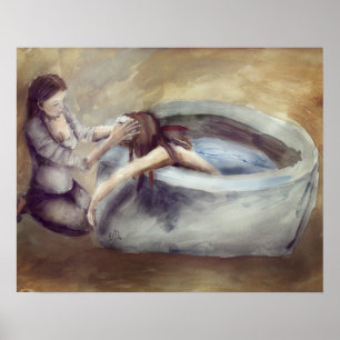 Schöne Mutterschaft - Unterstützung für Frauen Poster