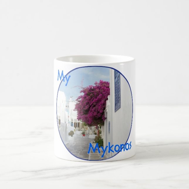 Schöne Mykonos Kaffeetasse (Mittel)