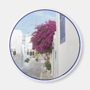 Schöne Mykonos Magnet