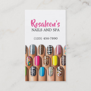 Schöne Nagel Salon & Spa Visitenkarte