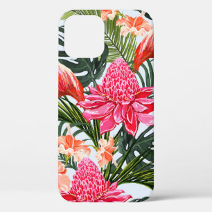 Schöne nahtlose Blumen-Sommer-Pattern-Hintergrund Case-Mate iPhone Hülle
