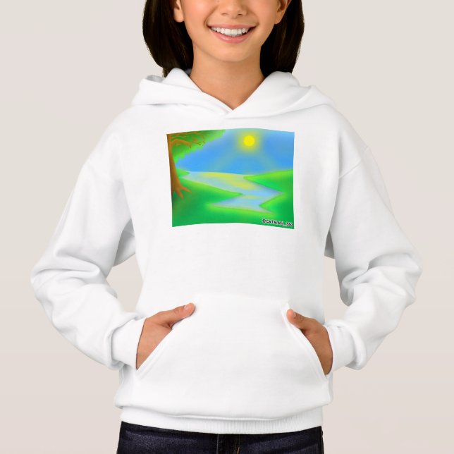Schöne Natur Hoodie (Vorderseite)