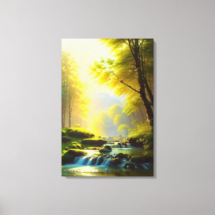 Schöne Natur Landschaft Leinwanddruck