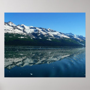 Schöne Naturfotografie der Alaskaküste Poster