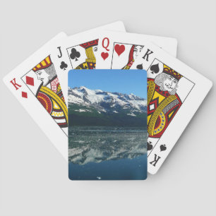 Schöne Naturfotografie der Alaskaküste Spielkarten