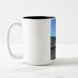 Schöne Naturlandschaft Zweifarbiges Kaffeetasse