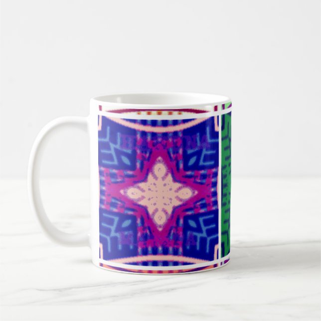 Schöne, neueste afrikanische Print-Tasse Tasse (Links)
