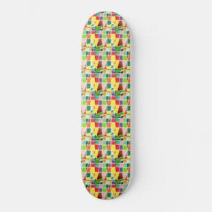 Schöne, neueste Retro-phantastische Happy Colors Skateboard