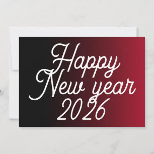 Schöne Neujahrsgrußkarte  Feiertagskarte
