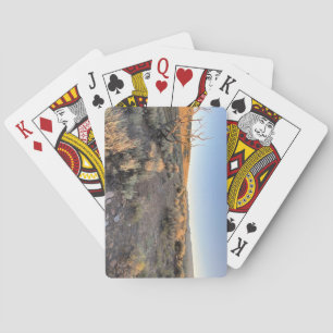 Schöne Nevada Wüste Spielkarten