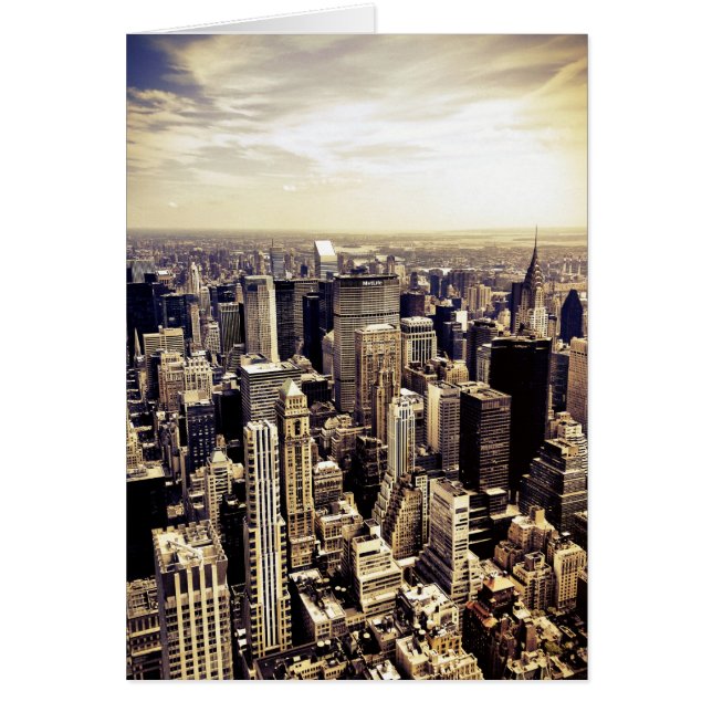 Schöne New Yorker Wolkenkratzer Skyline (Vorne)