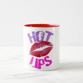 schöne niedliche sexy Hot Lips Valentinstag Tasse