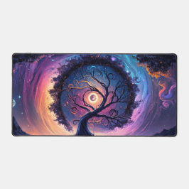 Schöne Night Sky Illustration Schreibtischunterlage