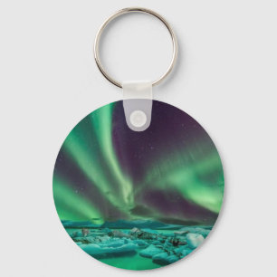 Schöne Nordlichtkette Schlüsselanhänger