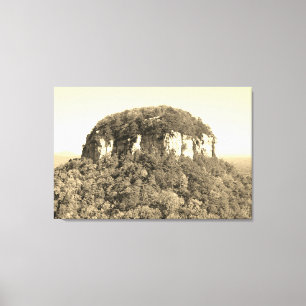 Schöne North Carolina Berglandschaft Leinwanddruck