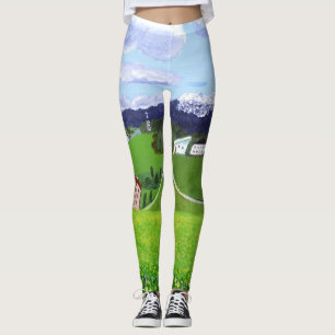 Schöne norwegische Leggings