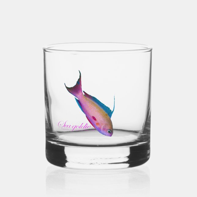 Schöne nuptiale Färbung für Sea Goldy Whiskyglas (Vorderseite)