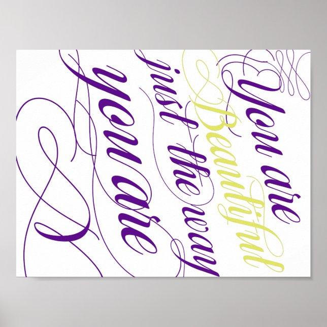 Schöne nur so wie du bist poster (Vorne)