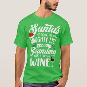Schöne oder Böse Omas Weinliste weiß am besten T-Shirt