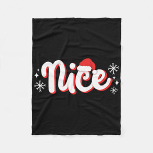 Schöne oder Böse passende Weihnachts-Paarkostüme Fleecedecke