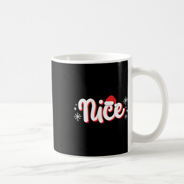 Schöne oder Böse passende Weihnachts-Paarkostüme Kaffeetasse (Rechts)