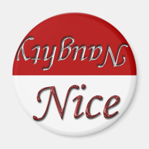 Schöne oder schön in dieser Feiertagssaison Magnet
