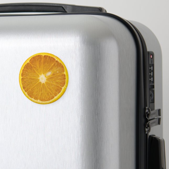 SCHÖNE ORANGE SLICE MAGNET (In Situ (Gepäck))