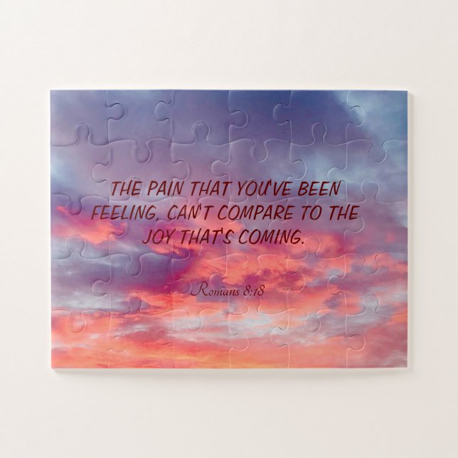 Schöne orangefarbene und rote Sonnenuntergänge Bib Puzzle (Horizontal)