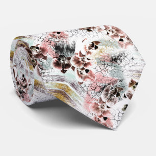 Schöne Orchidee stilvoll Krawatte