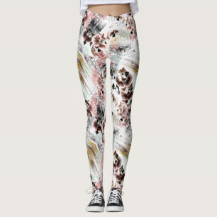 Schöne Orchidee stilvoll Leggings