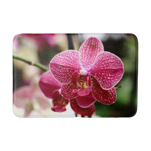 Schöne Orchideen-Bad-Matte Badematte