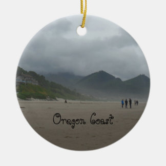Schöne Oregon-Küsten-Kanonen-Strand-Verzierung Keramik Ornament