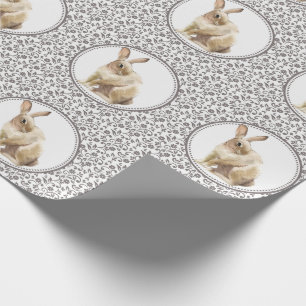 Schöne Osterhasengestaltung Geschenkpapier