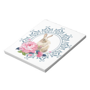 Schöne Osterkaninchen Notizblock