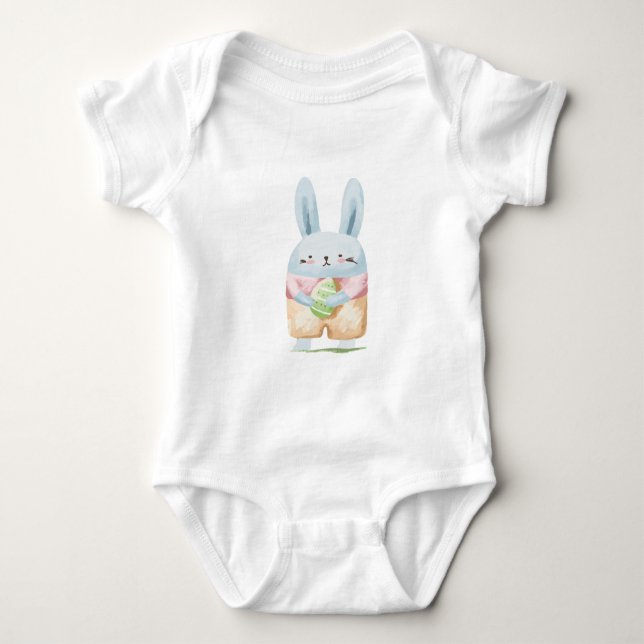Schöne Ostersonne Baby Strampler (Vorderseite)
