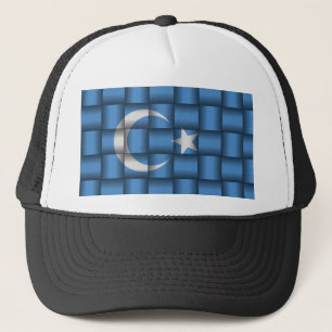 Schöne OstTurkestan Flagge Truckerkappe