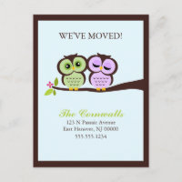 Schöne Owls-Ankündigungen