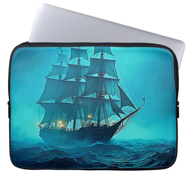 Schöne Ozeanreisen Laptopschutzhülle (Vorderseite)