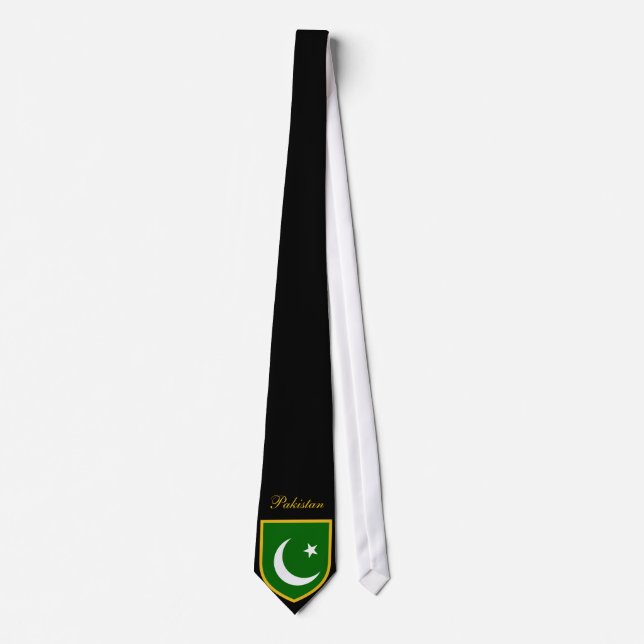 Schöne Pakistan-Flagge Krawatte (Vorderseite)