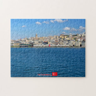 Schöne Panorama von Istanbul Reise Puzzle