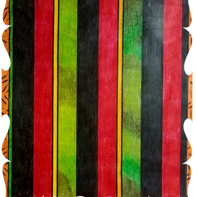 Schöne Paper-Teller auf dem Afrikanischen Platz Pappteller (Von Creator hochgeladen)