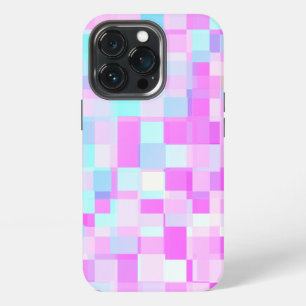 Schöne Pastellfarben, sanfte Töne Pink Lila Cyan iPhone 13 Pro Hülle
