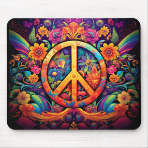 Schöne Peace Mouse Pad Mousepad