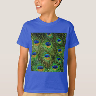Schöne Peacock Feathers T-Shirt
